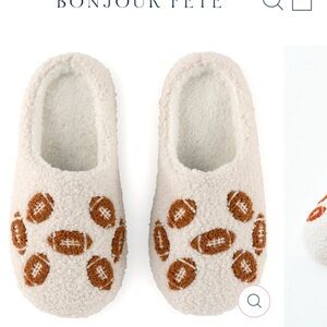 Shiraleah Cream and Brown Football One Piece